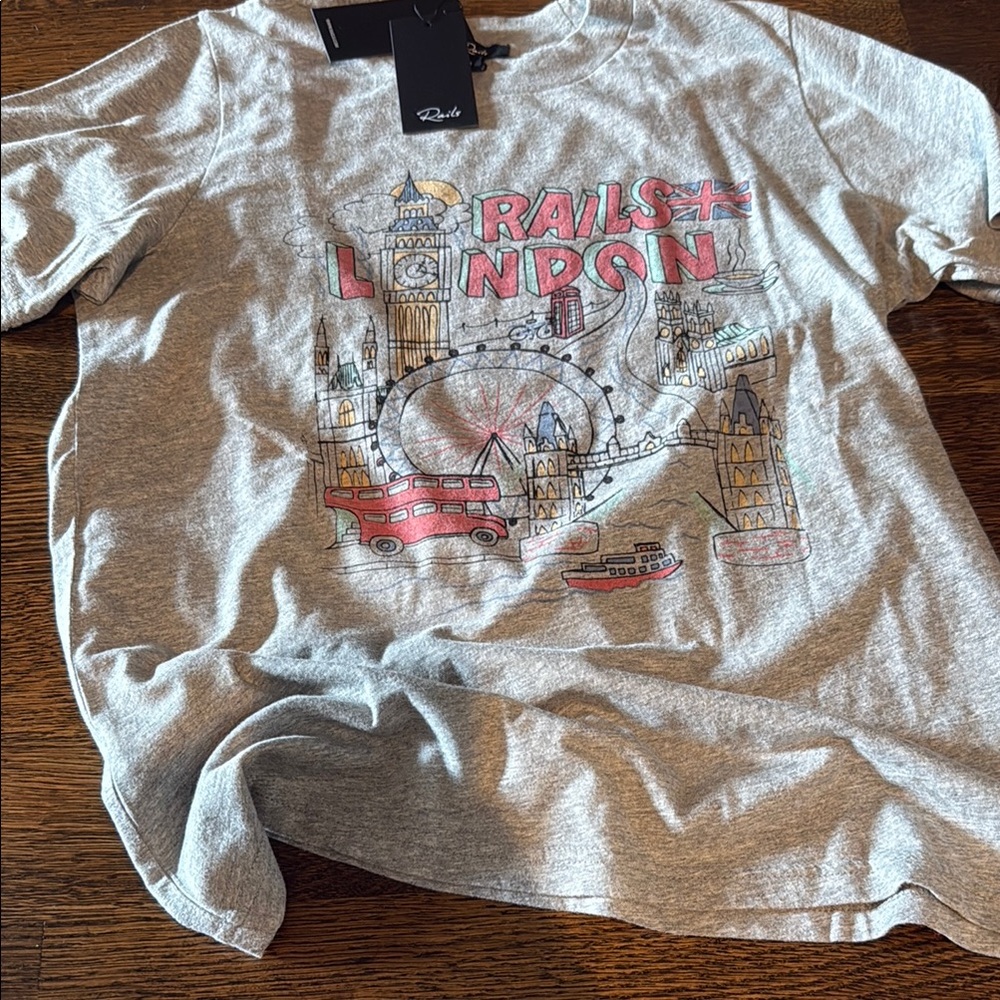 Gray London Graphic T-Shirt
